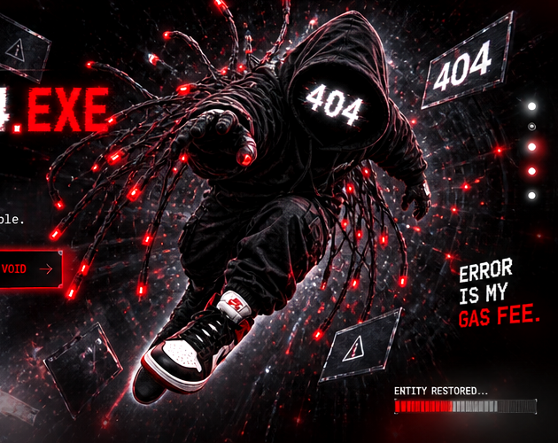 ERROR 404 executable entity in motion